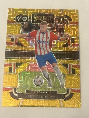 2023-24 Select La Liga Artem Dovbyk Terrace #40 Rookie RC Gold /10 SSP SHIPSFREE