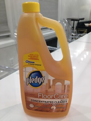 Pledge Floor Care Concentrated Wood Cleaner With Almond Oil