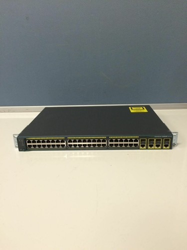 LOT OF 2 Cisco Catalyst WS-C2960G-48TC-L 48-Port 10/100/1000 Gigabit Switches