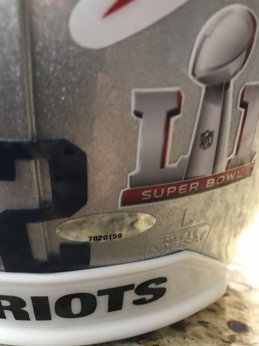 Tom Brady Authentic Proline Helmet-Tristar