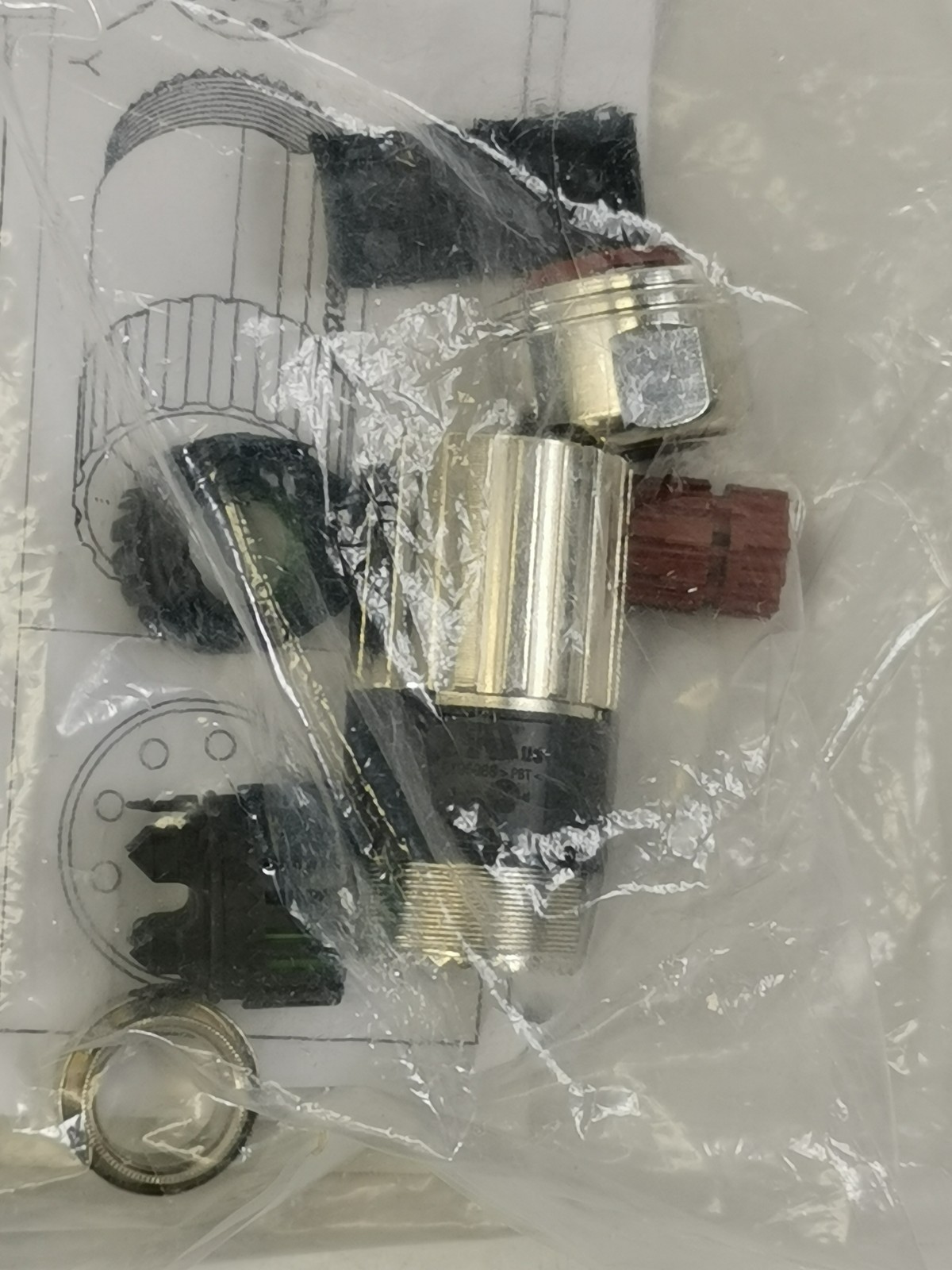 Siemens 6FX2003-0SU17 presa di contatto connettore di segnale connector 17 po...
