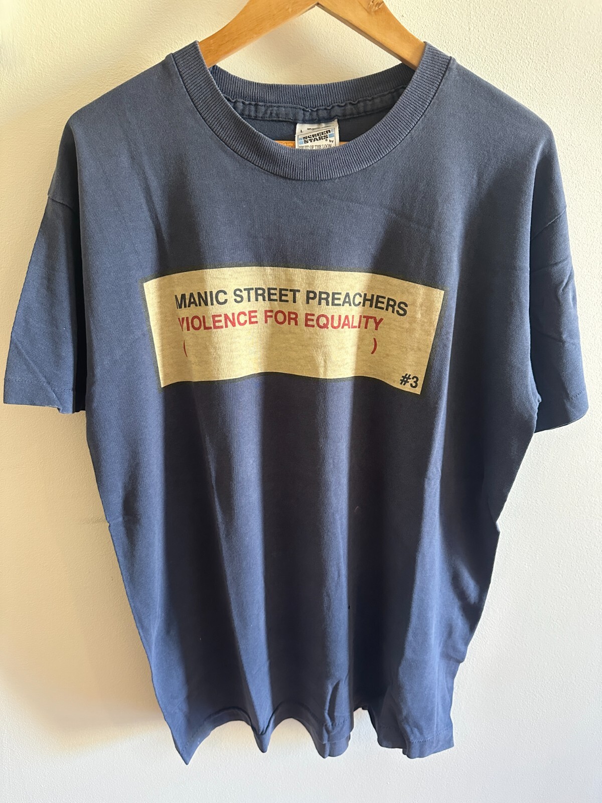 MANIC STREET PREACHERS Tシャツ XL Vintage 90s Manic Street Preachers Slash N Burn t-shirt rare