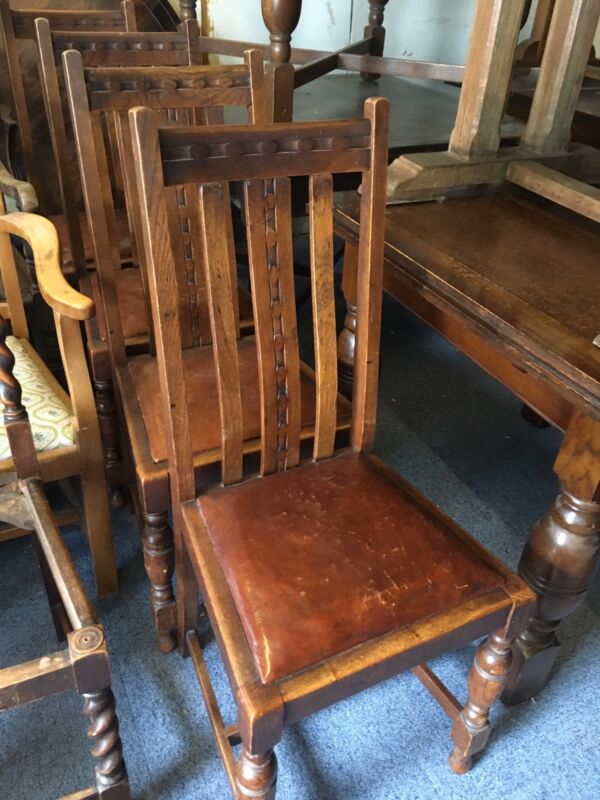 Chair Pub Chairs Solid Oak Dining Furniture 100+ In Stock