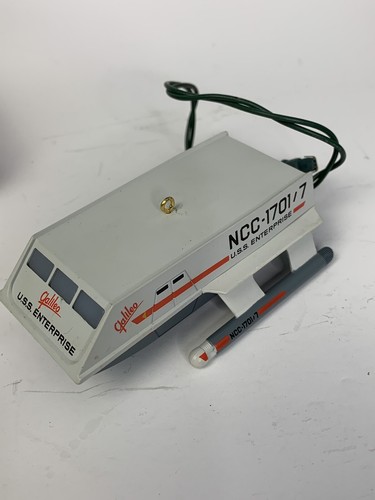 TESTED Shuttlecraft Galileo Hallmark Keepsake Star Trek Ornament (1992)