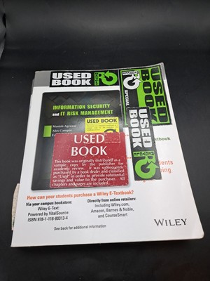 Information Security and IT Risk Management by Manish Agrawal (2014, Trade...
