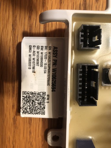 Maytag Control Board W1062569