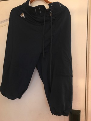 black adidas football pants