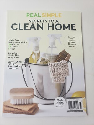 Real Simple Secrets to a Clean Home May 2021 Magazine Hacks That Truly Work
