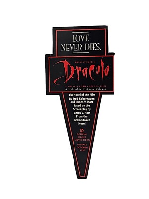 Dracula: The Original Classic Novel, Tie-In Edition Signet  Promotional Store Ad