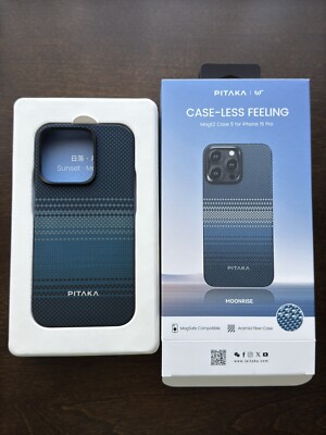 Pitaka MagEZ Case for iPhone 15 Pro - Moonrise