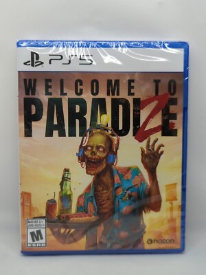 Welcome to Paradize PS5 Brand New Sealed Nacon Sony PlayStation 5