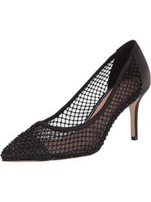 JEWEL BADGLEY MISCHKA/ женские черные туфли-лодочки без шнуровки Floria на шпильке 5,5