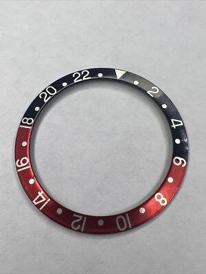 Authentic Rolex 40mm Sapphire GMT 16710 Black & Red ''Coke'' Bezel Insert Watch