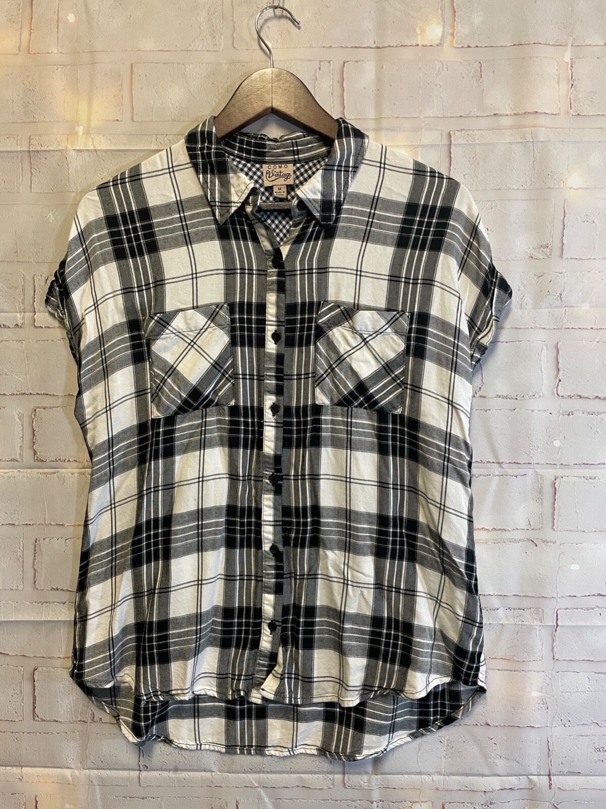 夜神Vintage Plaid Shirt XL $_12.JPG?set_id=880000500F