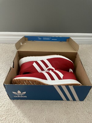 Adidas Originals MultiX Men s Size 12 Athletic Sneaker Red White Shoes