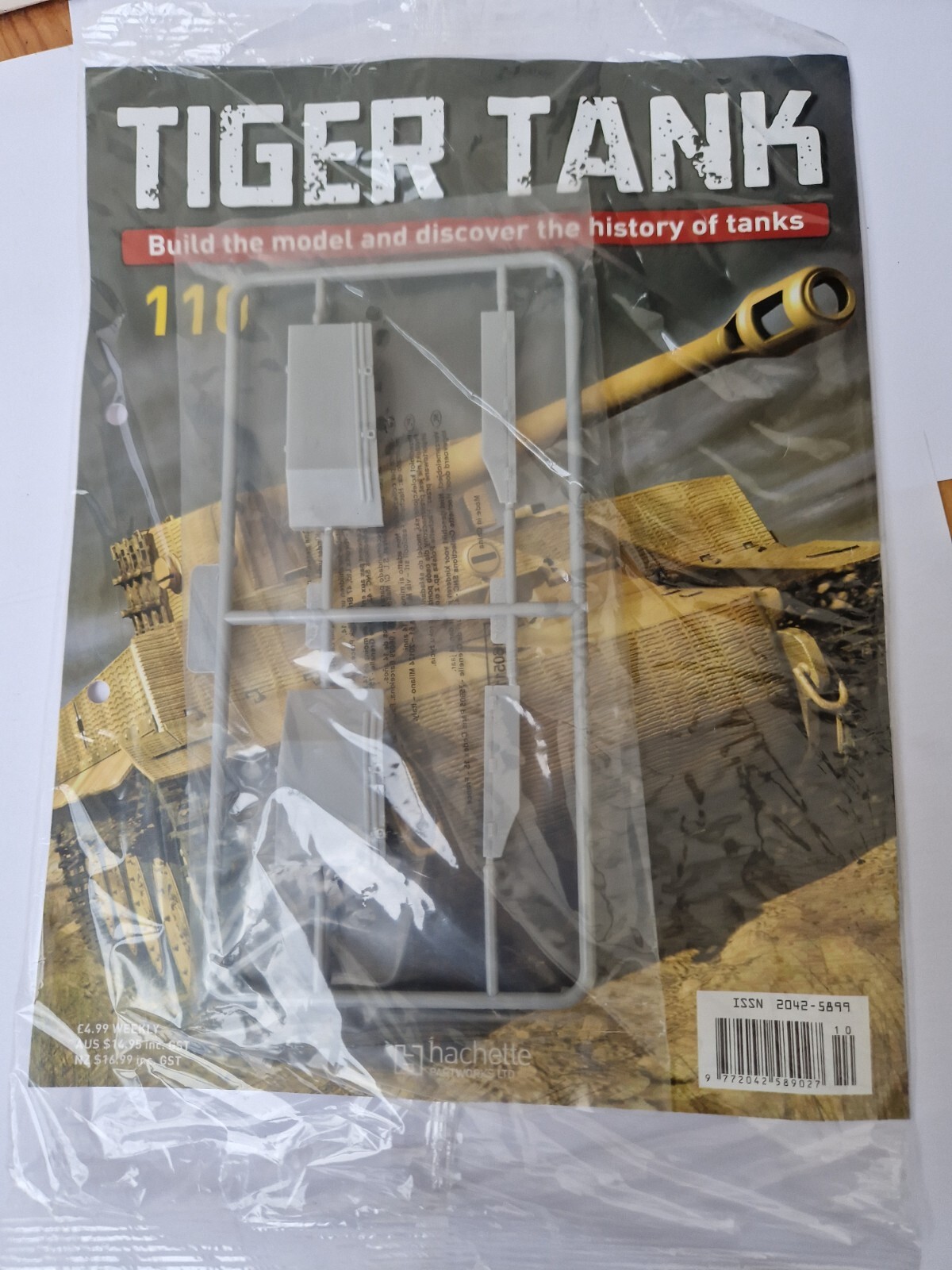 1/16 HACHETTE BUILD YOUR OWN TIGER MODEL TANK ISSUE 110 INC