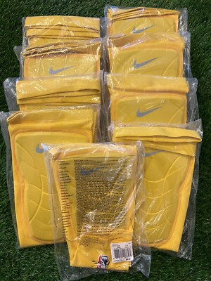 Lot Of 9 Team Issued Nike Pro Padded Shin Pads Golden State Warriors NBA 2X/3X