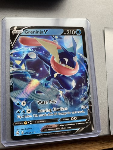 Pokémon TCG Greninja V Fusion Strike 073/264 Holo Ultra Rare | eBay