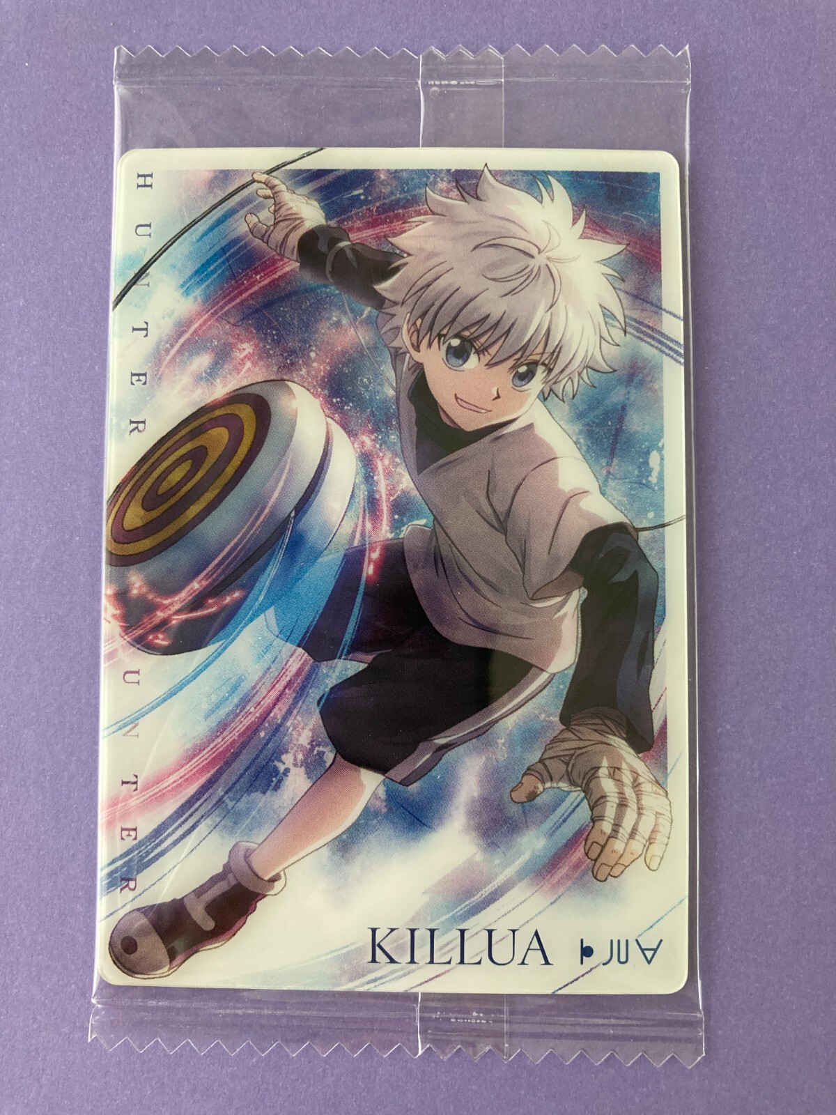 希少　hunter×hunter ova steel card シリアルナンバー ハンターハンター OVA特典 シリアルナンバー入りスチールカード
