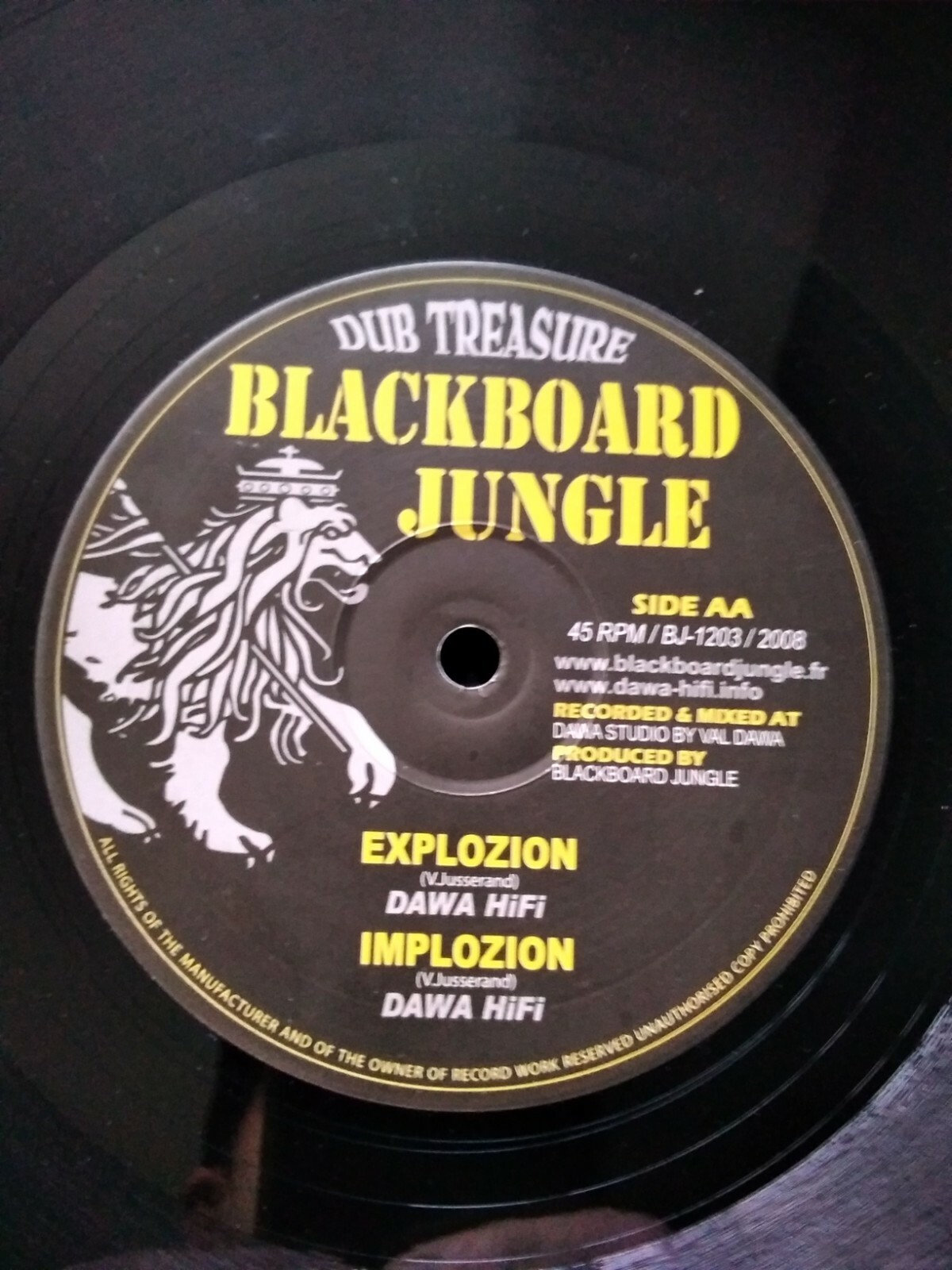 仏12” Dawa HiFi Tubbys Request / Explozion BJ1203 Blackboard Jungle /00250 Dawa Hifi Explozion .Tubbys request | eBay