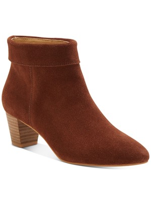 

LUCKY BRAND Женские коричневые кожаные ботильоны без шнуровки Zaprika с острым носком,  м, Коричневый, LK-ZAPRIKA