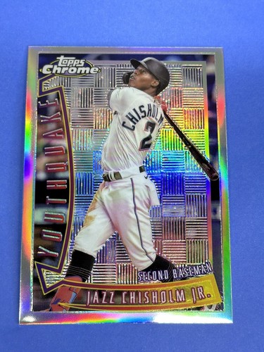 2022 Topps Chrome ~ Jazz Chisholm ~ Youthquake Insert ~ YQ