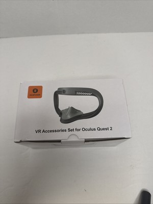 VR Face Cover Fitness Facial Interface Bracket, 2pcs PU Leather Foam Cushion.206