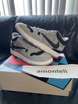 BRAND NEW NIKE ATTACK X CACTUS JACK SP -  'LIGHT SMOKE GREY' HF4198-001 - SZ 12