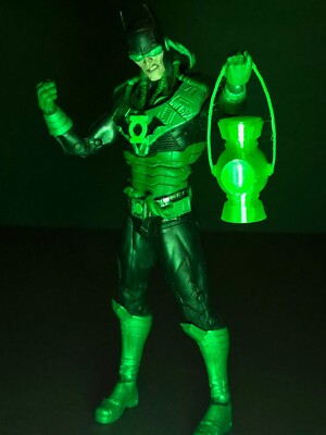 Custom 1:12 Green Lantern Accessories & Weapons Pack for Action Figures