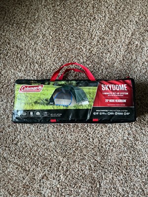 Coleman Skydome 4 Person Tent with WeatherTec System - BRAND NEW