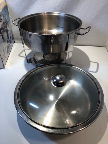 Seville Classics Commercial 5 quart Stainless 18/10 Chafing Dish : #14015