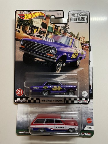 Hot Wheels 63台セット　ミニカー コレクション 1997 Hot Wheels 40th Anniversary '57 Chevy Diecast 4 Car Set