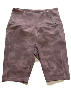 Women's Danskin Purple print Athletic Biker shorts Size: Small