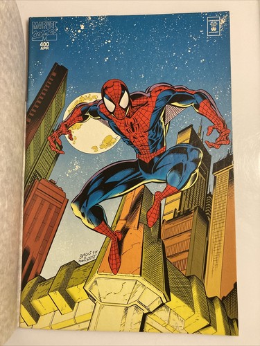 THE AMAZING SPIDER-MAN 100％ &amp; 400％ Amazing Spiderman #100 - Anniversary Issue. 9.8 OW/W Pages
