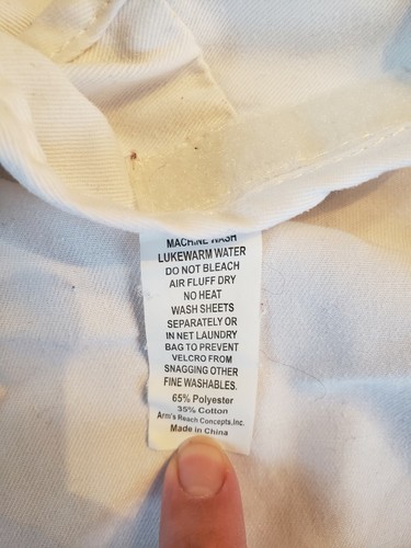 Arm's Reach Mini Co Sleeper Sheet White