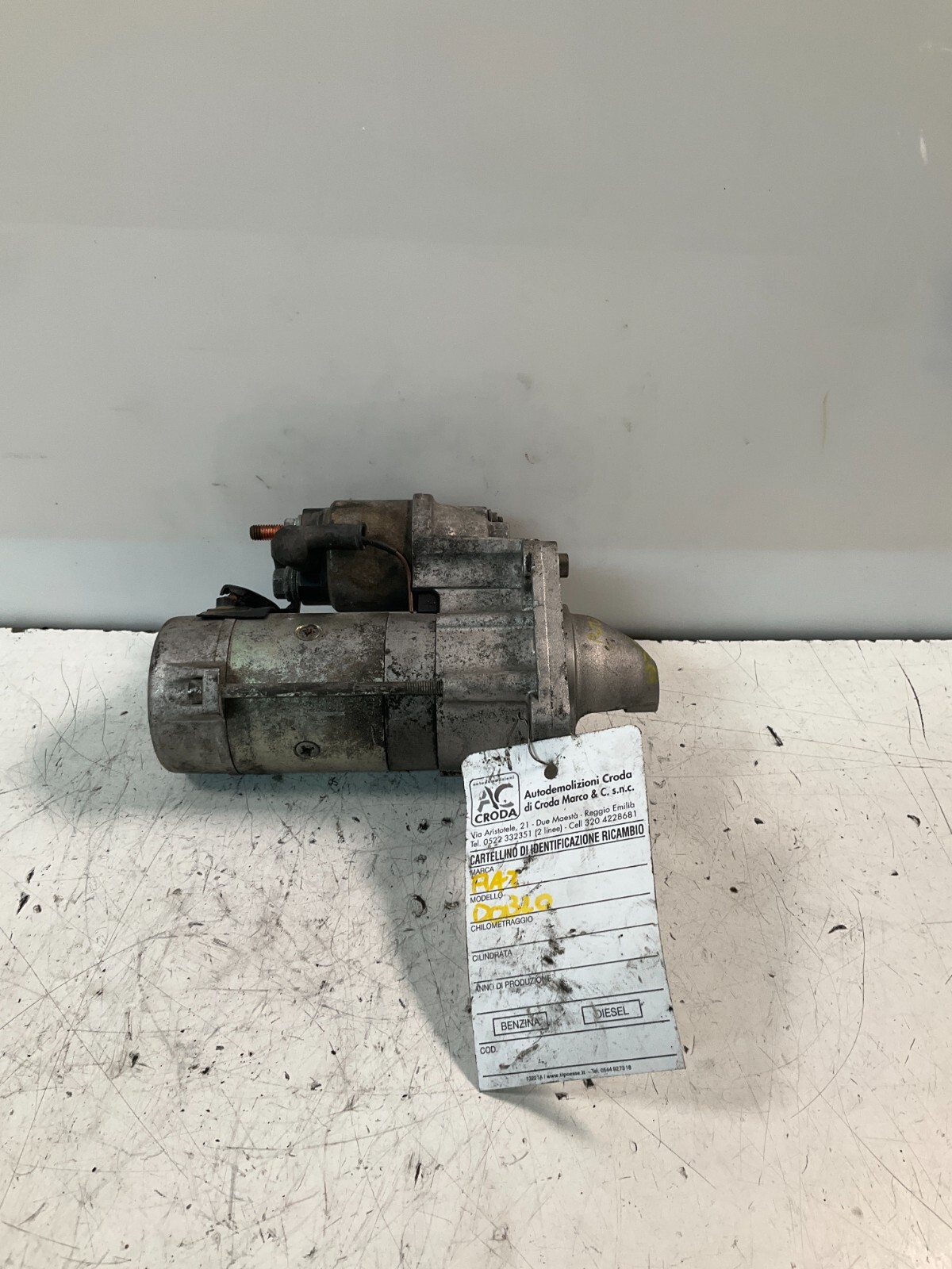 Motorino avviamento FIAT DOBLO'