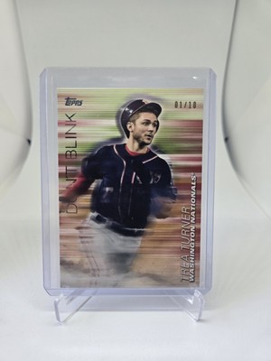 2018 Topps Update Trea Turner Don't Blink 1/10 #DB-9 Washington Nationals
