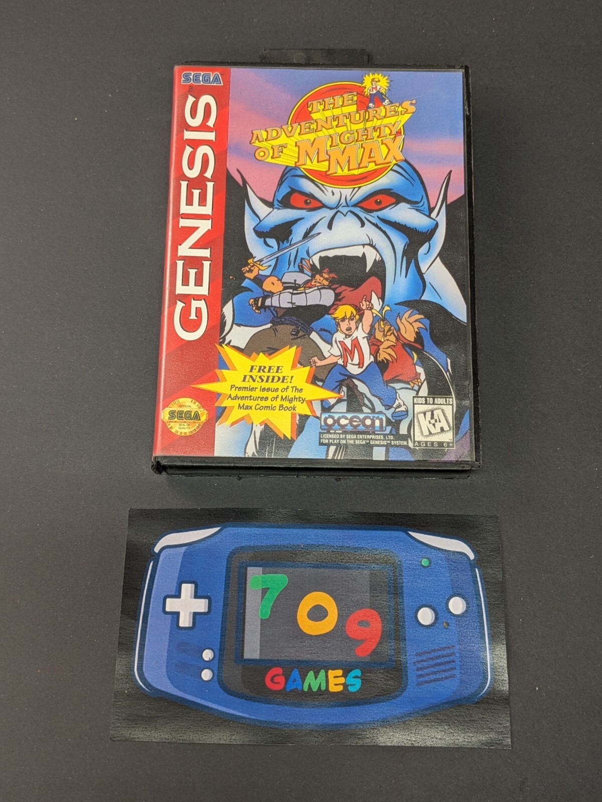 Adventures of Mighty Max (Sega Genesis, 1994) CIB COMPLETE