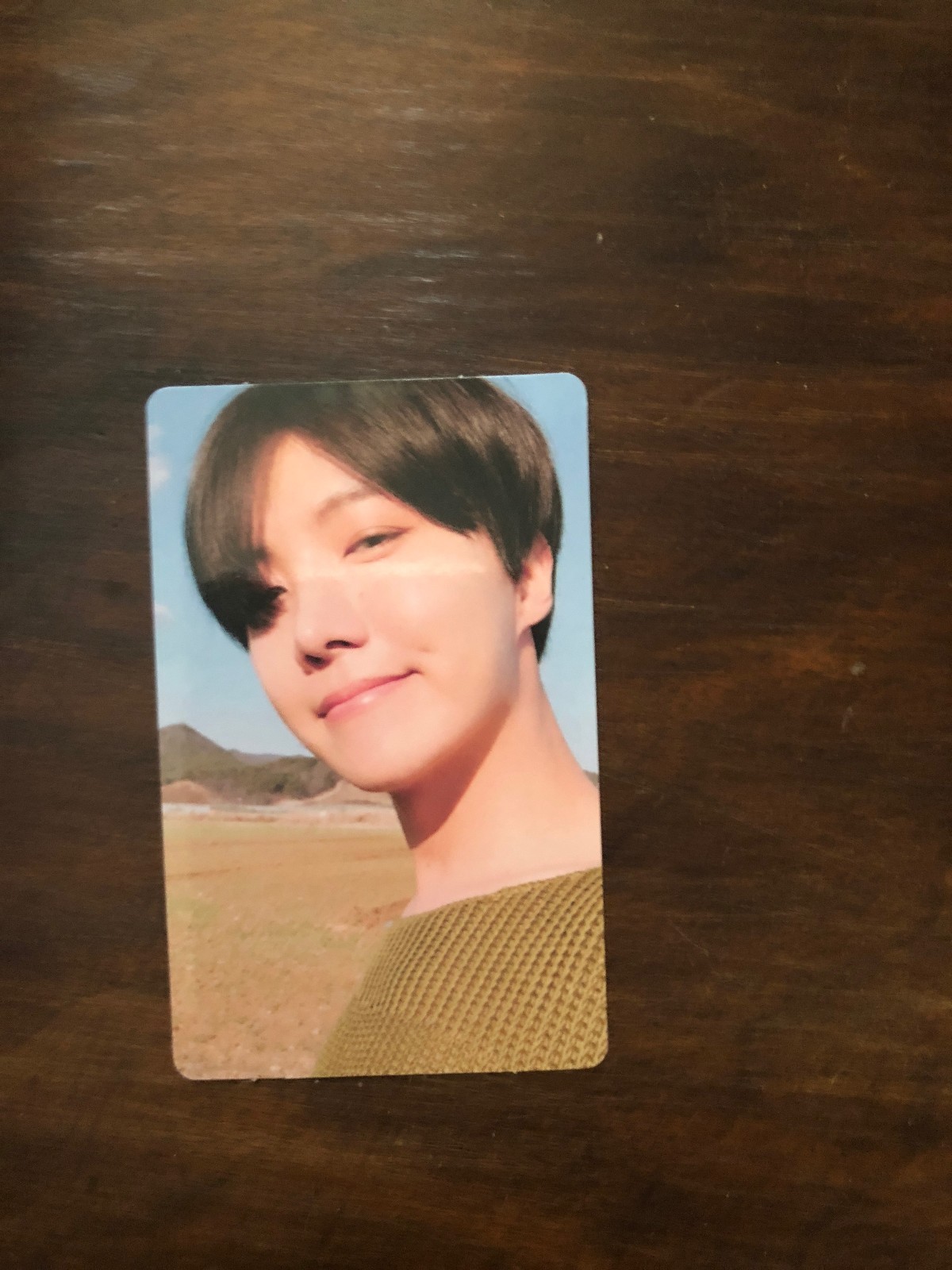Bts Love Yourself Tear J Hope Hoseok Official Photo Card Y Version
