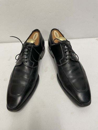 Santoni black shoes size 9 1/2 made in Italy Santoni Men main image 4
