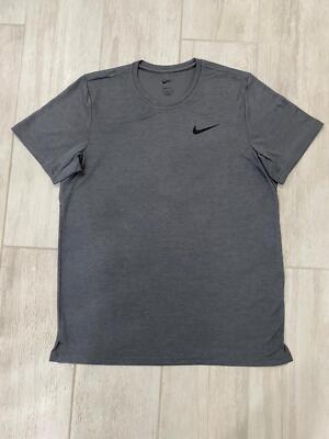 NWT Nike Dri-Fit Superset Men's Training T-Shirts Color Gray Size Medium, Large