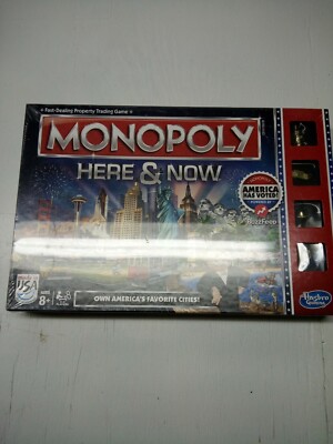 2015 Monopoly Here & Now Edition-NEW SEALED