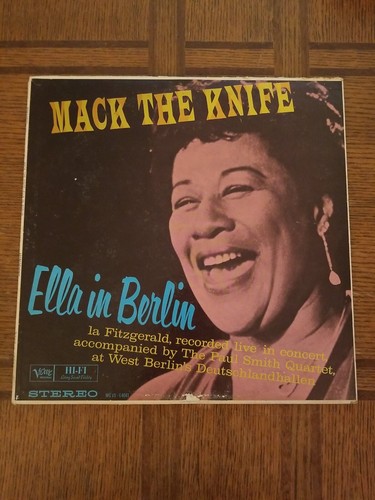 Ella Fitzgerald Mack The Knife傑作ライヴUSオリ盤 Ella Fitzgerald Mack The Knife傑作ライヴUSオリ盤 - メルカリ