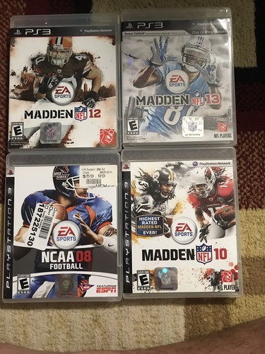 Lot of 14 Sony Playstation 3 Ps3 Games Complete In Box NCAA 13 NBA UFC Madden