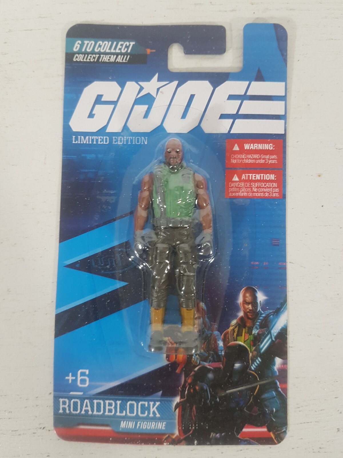ホットトイズ　G.I. JOE ROADBLOCK 未開封品 Amazon.com: Hot Toys GI Joe Retaliation 1/6 scale figure