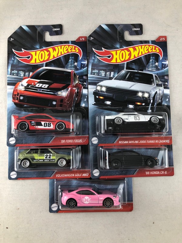 Hot Wheels 2021 Walmart Street Racers Complete Set | eBay