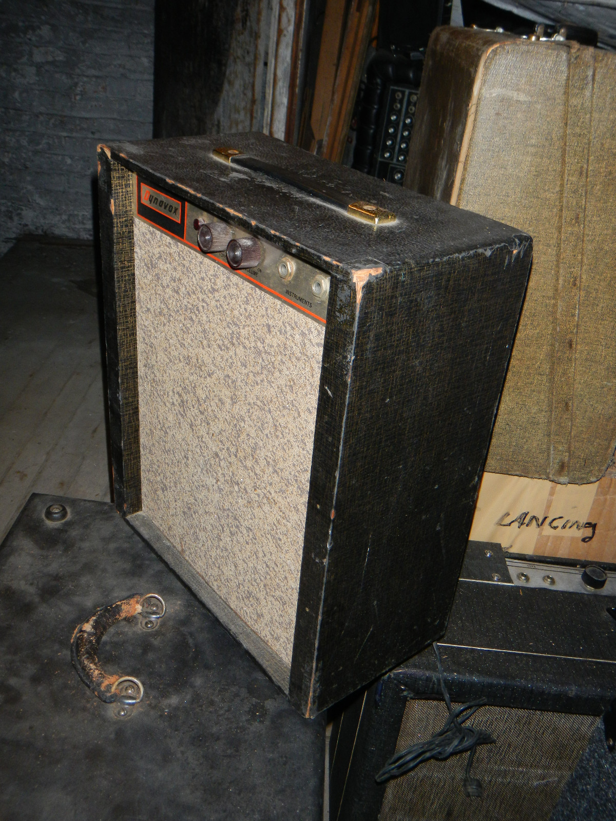 DYNAVOX 1960's VINTAGE TUBE GUITAR AMP Guitar AMPLIFIER Harmonica 8 inch speaker