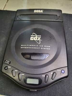 Sega Genisis CDX Multimedia CD Rom Entertainment System Console Read DESCRIPTION