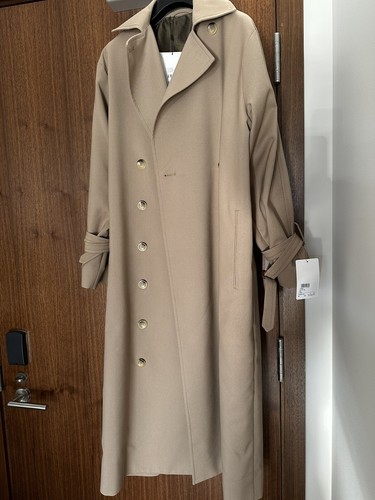 Toteme Signature cotton-blend trench coat, size 32 | eBay