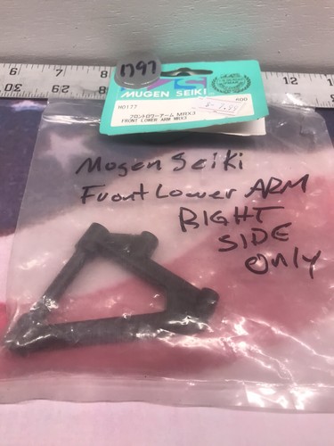 MUGEN SEIKI H0177 Front LOWER Arm: MRX3 {1pc RIGHT SIDE ONLY